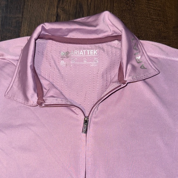 Ariat Polo Shirt in Light Purple - Picture 2 of 3